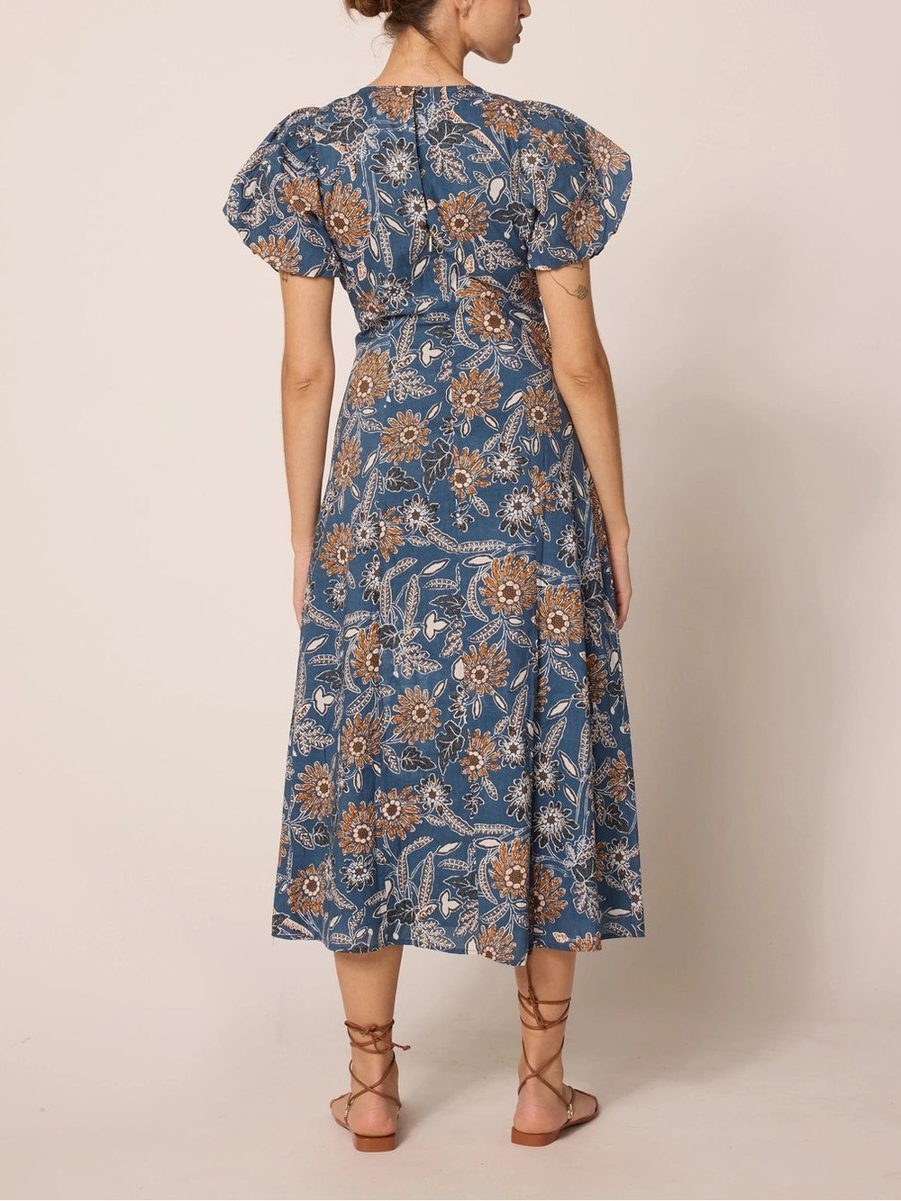 NWT Cleobella Leslie Midi Dress in La Vie size Small - Picture 6 of 8